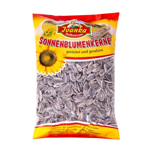 Ivanka Delikatessen Sunflower Seeds for Sharing - Premium Roasted Sunflower Seed...