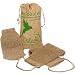DeLaine's Exfoliating Back and Body Scrubber - Natural Hemp - Luxurious Healthy Skin Care for Women and Men - Very Hygienic and Durable to Last a Long Time - Machine Wash and Dry- Large Mitt Bonus