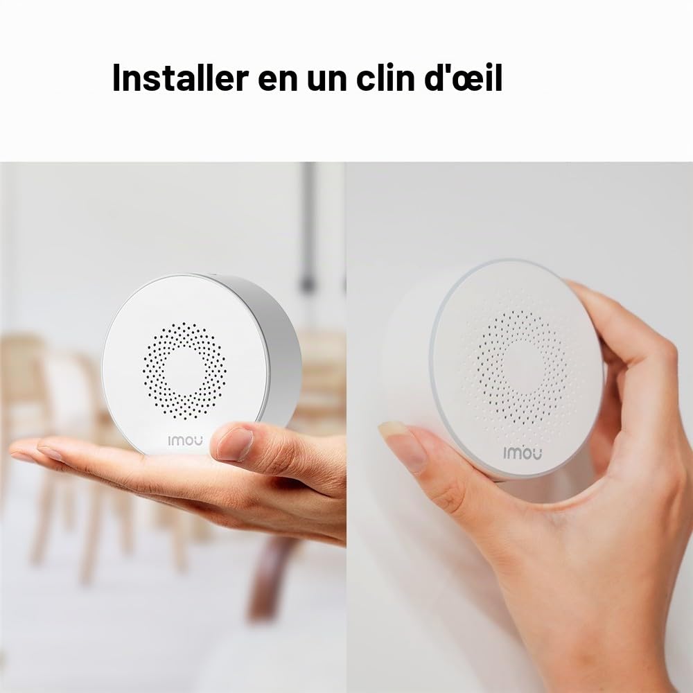 Imou Sirène ZR1 pour systèmes de vidéosurveillance Domestique Max 85 DB