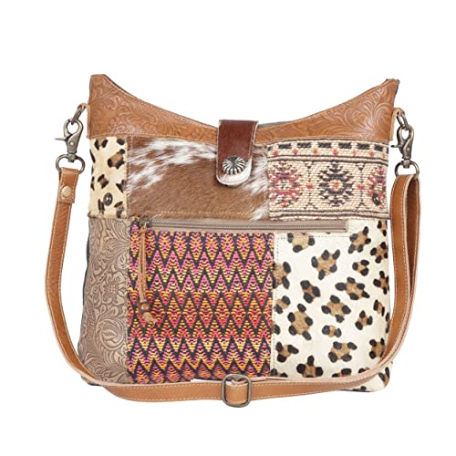 Myra Bag Peruvian Brown Shoulder Bag S-4415