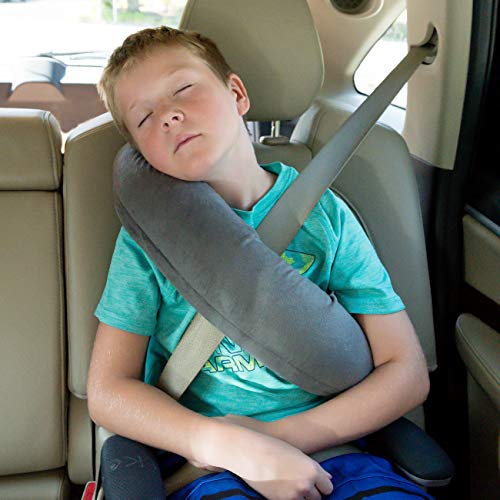 Image of Dot&Dot Bendable Memory Foam Travel Pillow - Neck Pillow for Airplane, Bus, Train or Relaxing at Home (No Twistable Core)