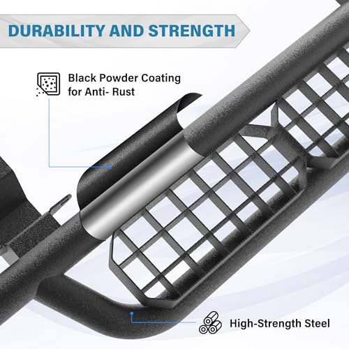 Estribos laterales para Jeep Wrangler JL 2018-2026 miniatura 6