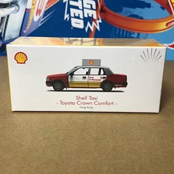Amazon.co.jp: TINY 1/64 Shell Taxi Toyota Crown Comfort Hong Kong ...