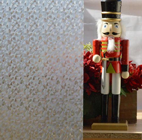 Vinilo decorativo para ventana textura patrón 35.5x24 pulgadas miniatura 5