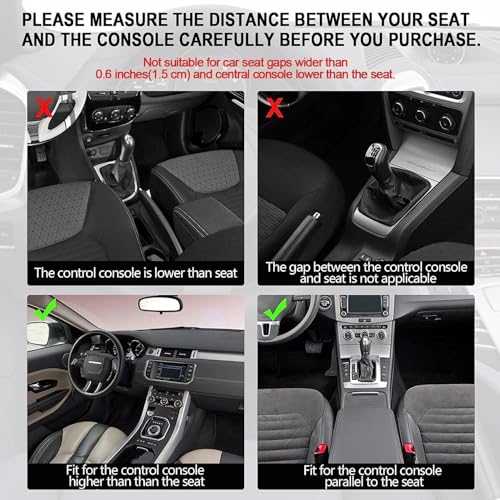 Image of ZIAKO Car Seat Gap Filler Organizer, 1 Pack Multifunctional Car Seat Organizer, Auto Console Side Storage Box with Cup Holders Seat Hooks for Drink, Car Organizer Front Seat for Holding Phone