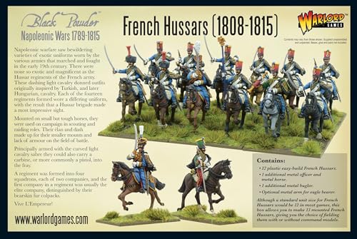 Kit Modelo Militar Napoleónico French Hussars 1:56 miniatura 6