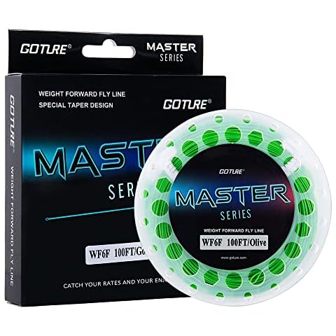 Goture Fliegenschnur Gewicht vorwärts schwimmend//doppelt geschweißte Micro Loops//Fliegenschnur Cover