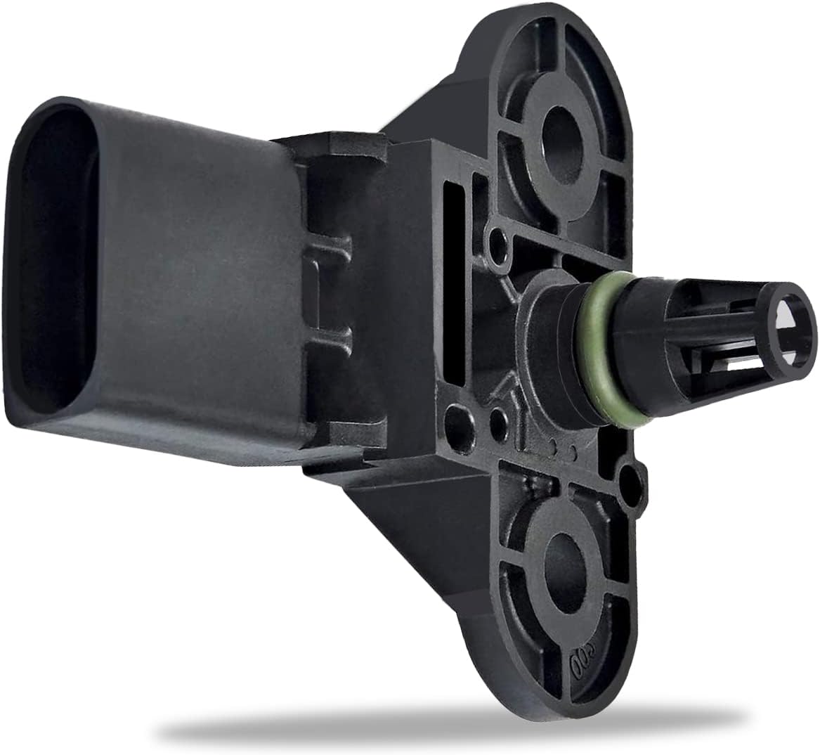 MAP Manifold Absolute Pressure Sensor, 0261230234 Manifold Absolute Air Pressure Map Sensor Fit for Audi A4 A6 A8 Q5 Q7, VW Golf Jetta Passat Beetle Rabbit