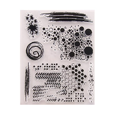 BIGULA T1336 - Sello transparente de silicona para álbumes de recortes, manualidades, álbum de tarjetas