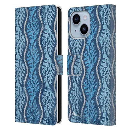 Étui portefeuille en cuir iPhone 14 Plus Head Case Designs Paul Brent pour un style marin au quotidien