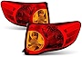 VIPMOTOZ For 2009-2010 Toyota Corolla OE-Style Red Lens Outer Body Tail Light Housing Lamp Assembly Replacement Pair Driver & Passenger Side