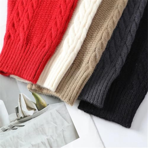 Mens Winter Sweater Soft Warm Knit Pullover Men Twist Sweaters Korean Harajuku Casual Jumper2