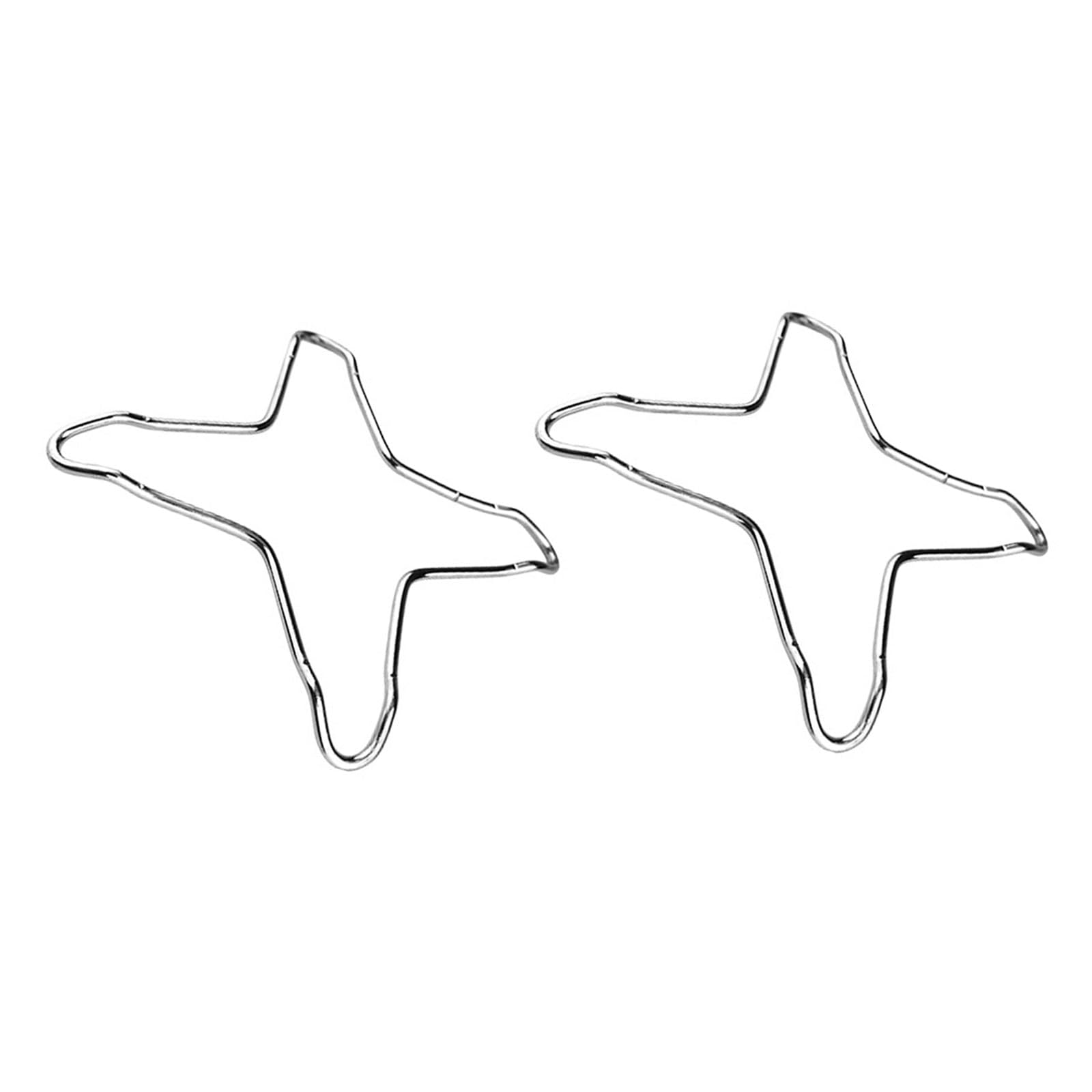 2Pcs Cooker Rack Burners Stand Camping Iron Stove Rings Small Pots Stand Trivet for Kitchen Cooking Cooker Rack Burners