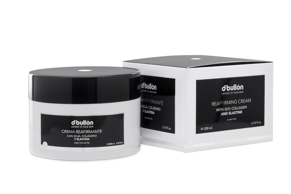 VALQUER ORIGINS Crema Corporal Reafirmante de Abdomen, Busto y Muslos con Soja, Colágeno y Elastina | Efecto Lifting Tonificante, Hidratante y Nutritiva | Ingredientes Naturales | 200 ml