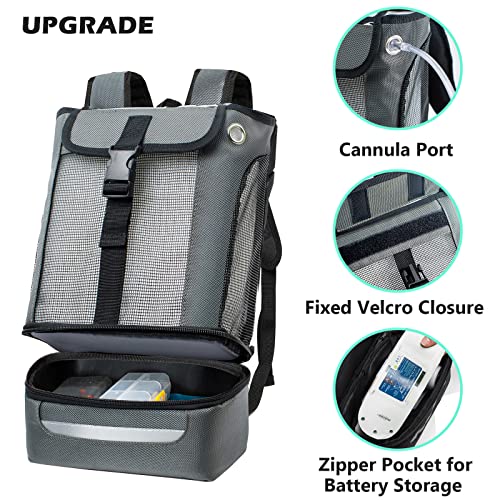 Image of BAGSFY Upgraded Oxygen Concentrator Backpack for Inogen One G5, G3, Lightweight Machine Carrying Bag for Inogen One G5 Accessories and Battery.
