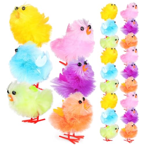 Poussins de Pâques Mikikit décoratifs pour embellir votre table de fête