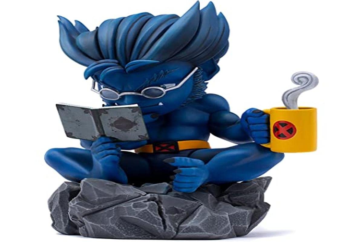 Amazon Com Statue Beast X Men Minico Iron Studios Toys Games