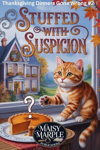 Stuffed with Suspicion: A Small Town Thanksgiving Cozy Mystery with Cat (Thanksgiving Dinners Gone Wrong Mystery Series)