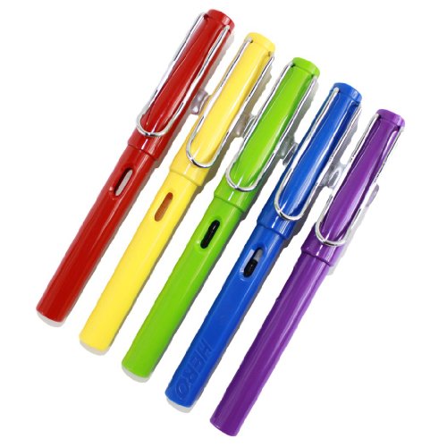 Gullor 5 PCS Singularity Design Fountain Pen Hero 359 in 5 Colors