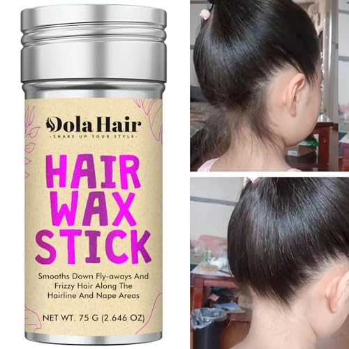 image for Dolahair Hair Wax Stick - Flyaway Control and Styling Pomade for Kids,