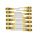 Wiha 46797 Ball End Screwdriver Set with SoftGrip Handles, 13 Piece