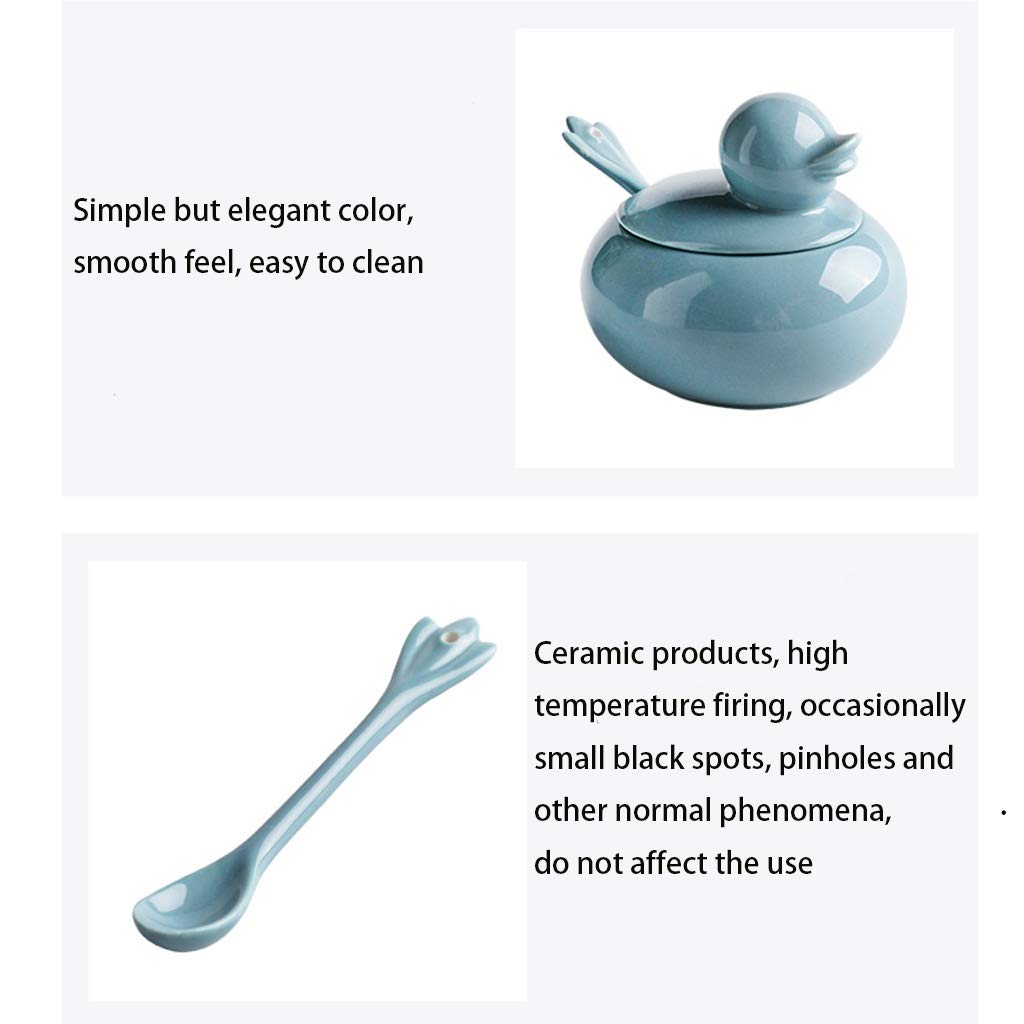 HEG -Kreskówka przyprawa do przypraw Mięso Kreskówka Kuchnia domowa Ceramiczna przyprawa Połączona sól Może Przyprawa Zestaw Pudełek (rozmiar D)
