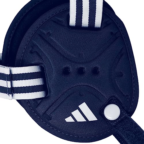 Adidas Youth Wizard Wrestling Ear Guard, Navy/White