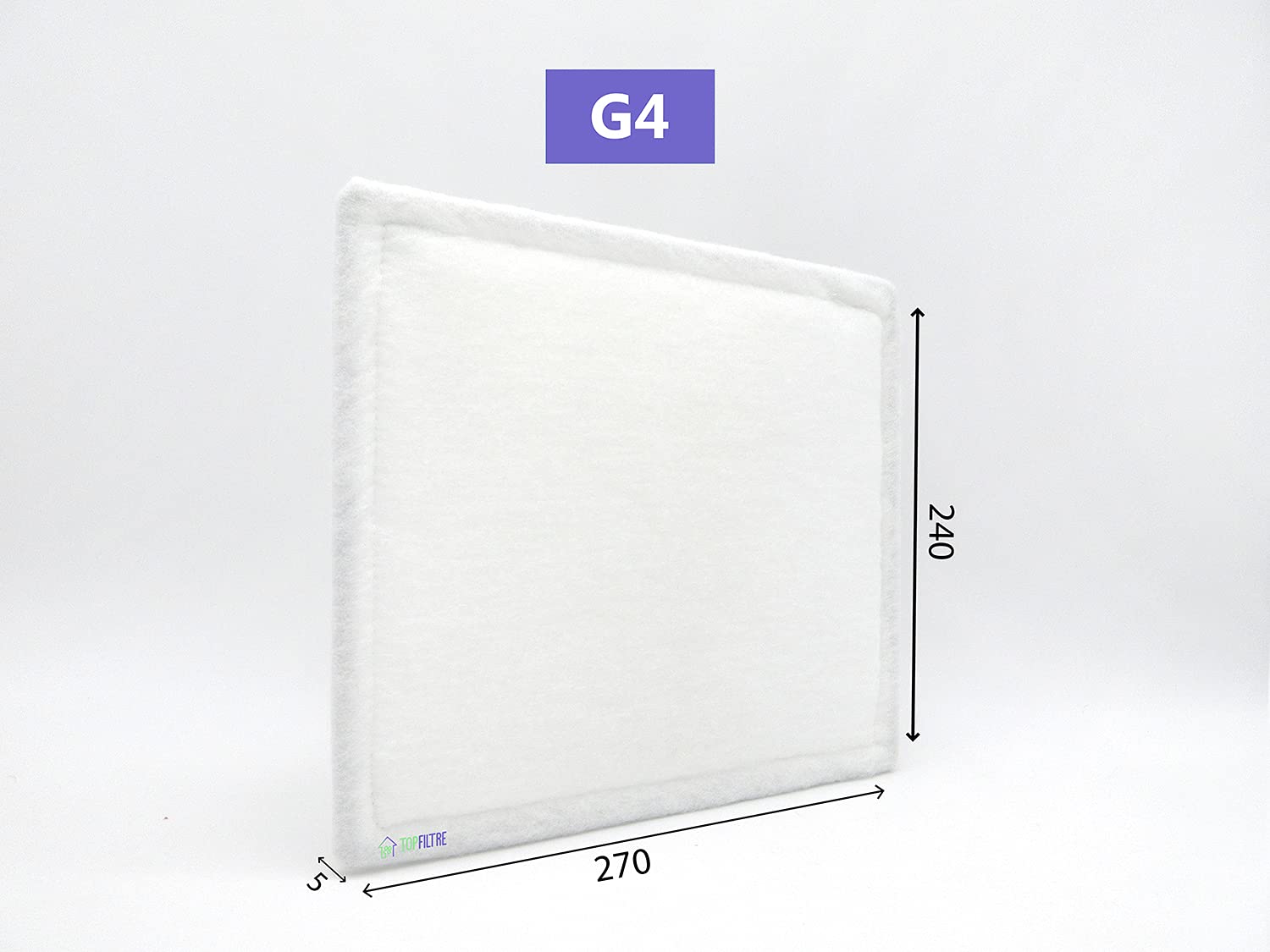 TOP FILTRE - Lot de 3 Filtres VMC Double Flux Compatibles Aldes Dee Fly Cube 300/370 – 2 Filtres G4 & 1 Filtre F7 – Filtration Haute Performance
