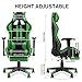 Soontrans Silla Gaming Ergonómica Sillas Gaming con Reposapies, Reposacabeza y Cojín Lumbar,...
