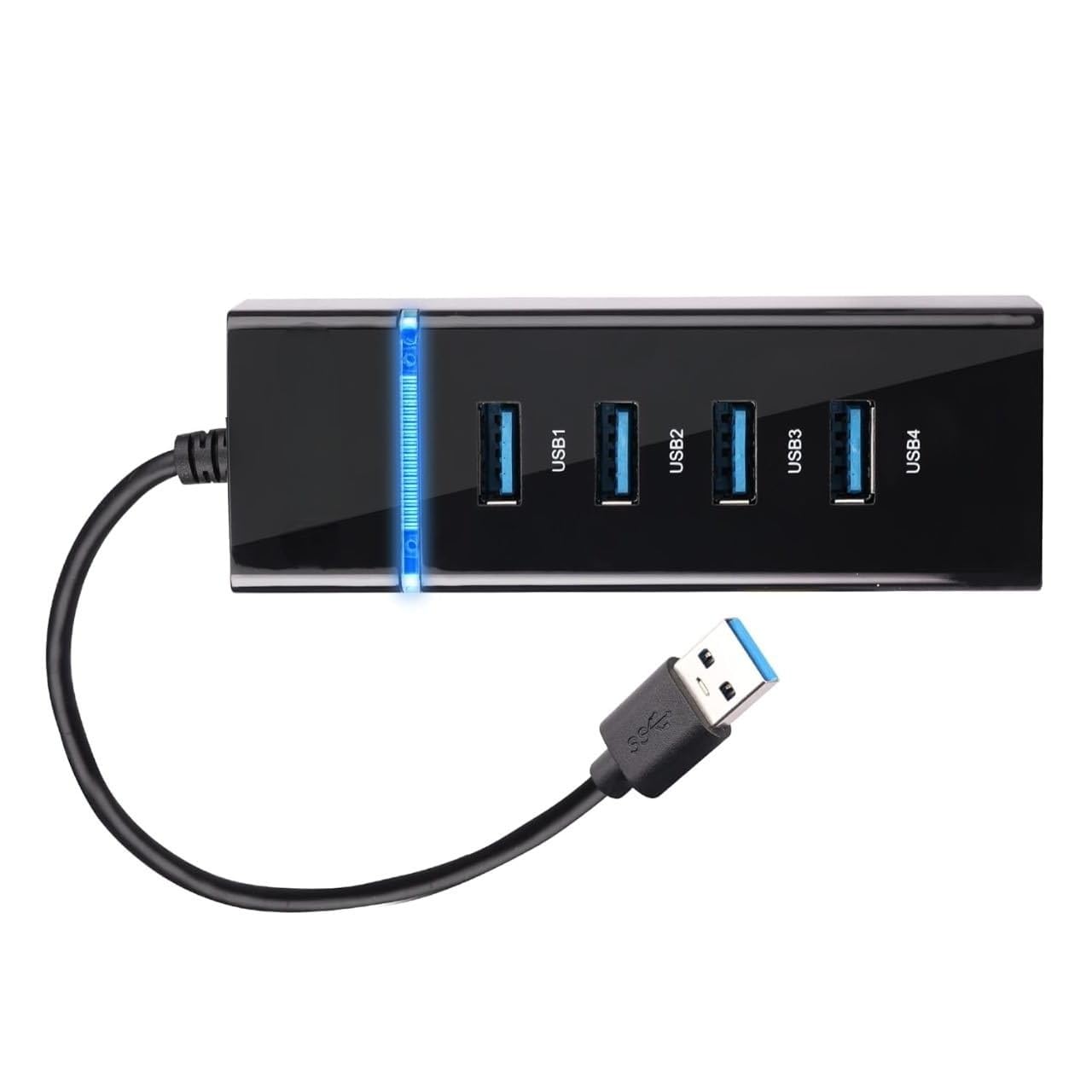 BSVR Mini USB HUB 4.0 Port SuperSpeed 3.0 Led Indication for PC, Laptop, Computer Pendrive, Mouse, Keyboards, Camera, Mobile, Tablet, TV Etc (Working) All Windows and USB Product_M30-picture-10
