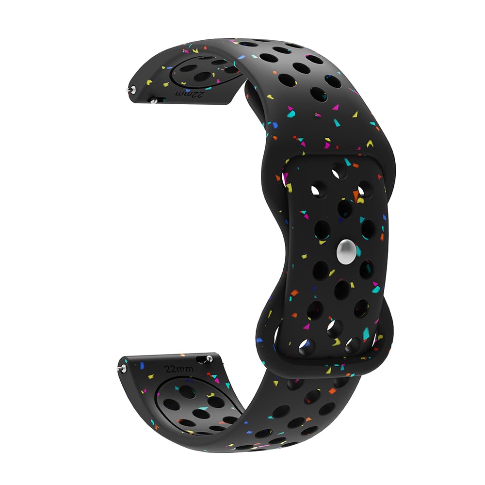 Cinturino per orologio in silicone da 22 mm per cinturino Garmin Venu 4