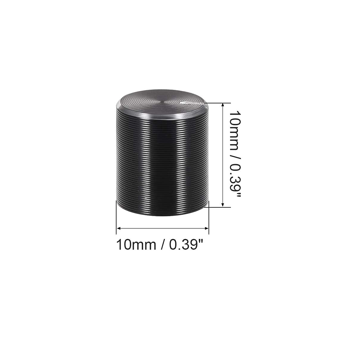 Manopole Potenziometro Uxcell – Albero Allacciato 6mm – Alluminio – 3/5 Pezzi