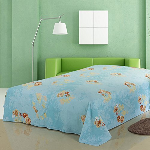Draps en pur coton de qualité supérieure pour lit double 230x250cm