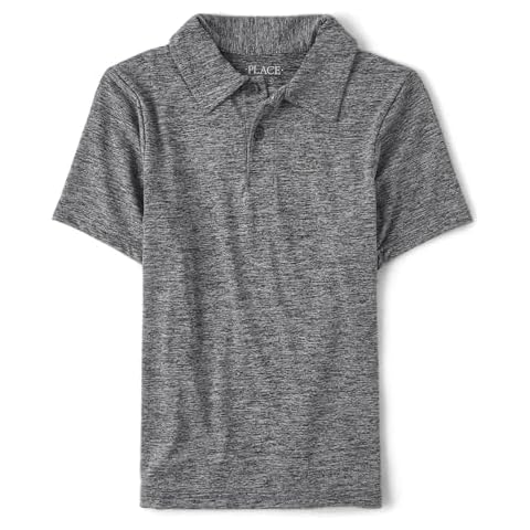 The Children's Place Boys' Short Sleeve Performance Polo Cover