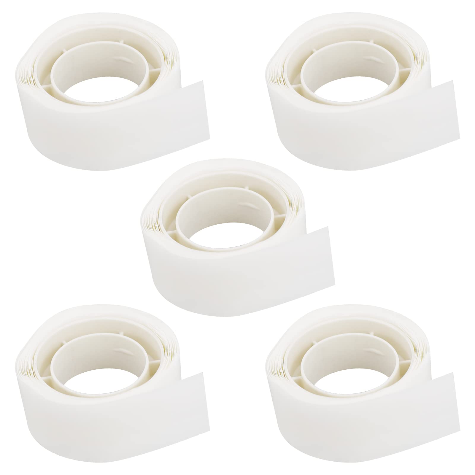 500 Piezas Puntos de Pegamento de Globos, Puntos de Pegamento Puntos Adhesivos de Doble Cara Cinta de Pegatinas para Bodas Cumpleaños Decoraciones de Globos de Fiesta (5 Rollos)