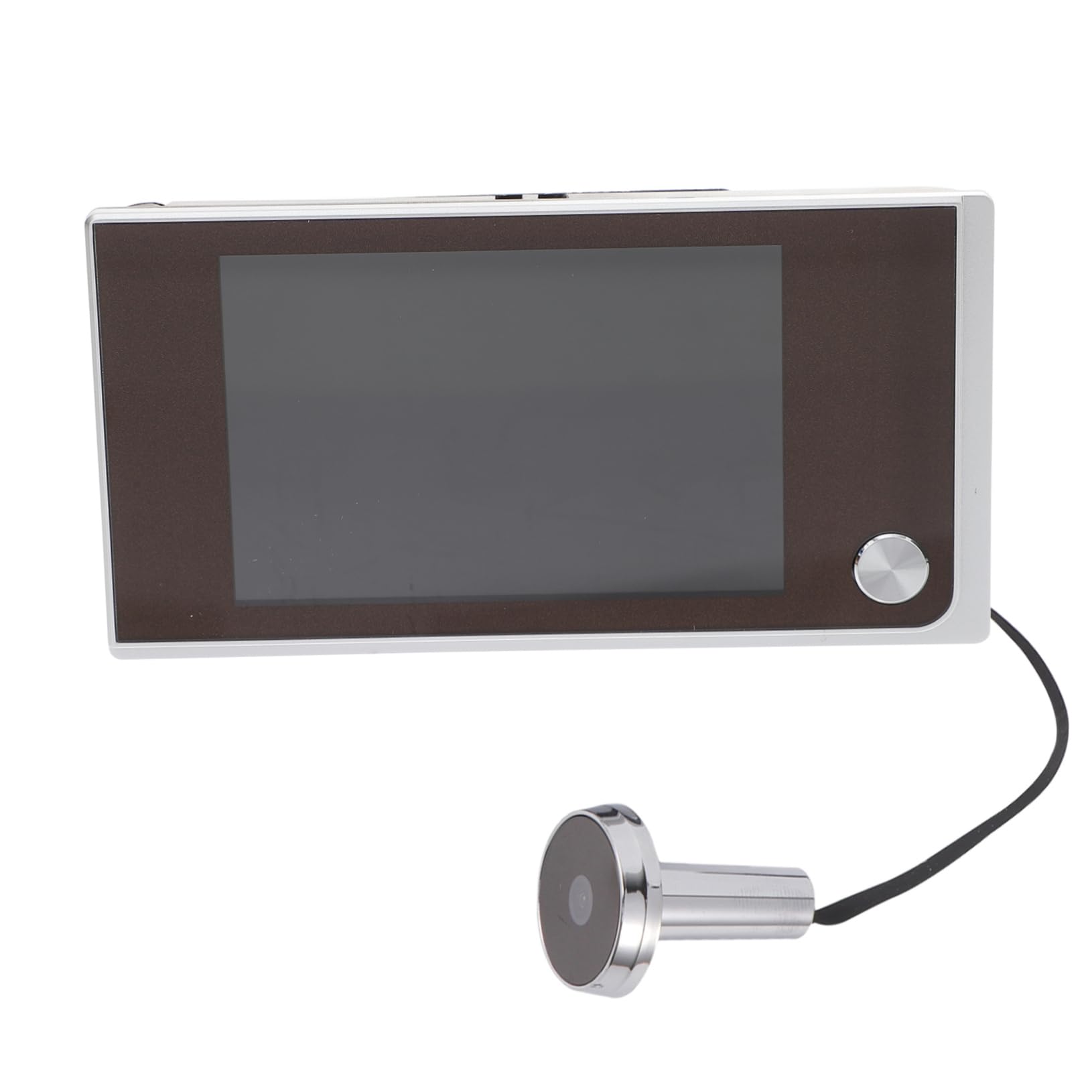 BAZEITFLOW Mirilla Digital para Puerta con Pantalla LCD Color Cámara y Lente Gran Fácil Instalación sin Cables Alimentada por Pilas Aaa Seguridad para Personas Mayores