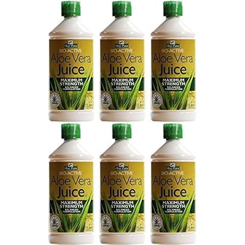 (6 PACK) - Aloe Pura - Aloe Vera Juice | 1000ml | 6 PACK BUNDLE Cover
