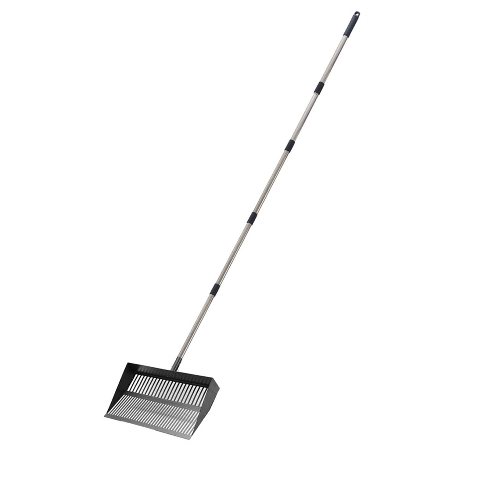 Extra Large 38 Cm Robusto Acciaio Fattoria Strumento per Efficace Pascolo e Campo Manutenzione Ampia Pala Agricola Pala Agricola Strumento Stabile Permanente Metallo Manico Regolabile