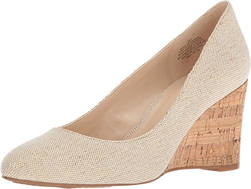 NINE WEST Jessa9X Natural/Gold 9.5 M