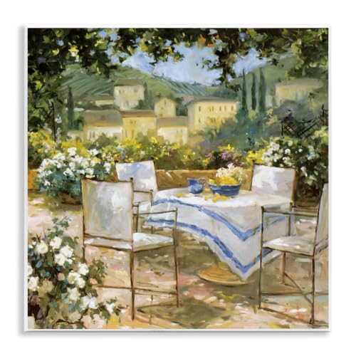 Stupell Industries 'Tuscan Terrace Vineyard French Picnic'| Wall Plaque Art