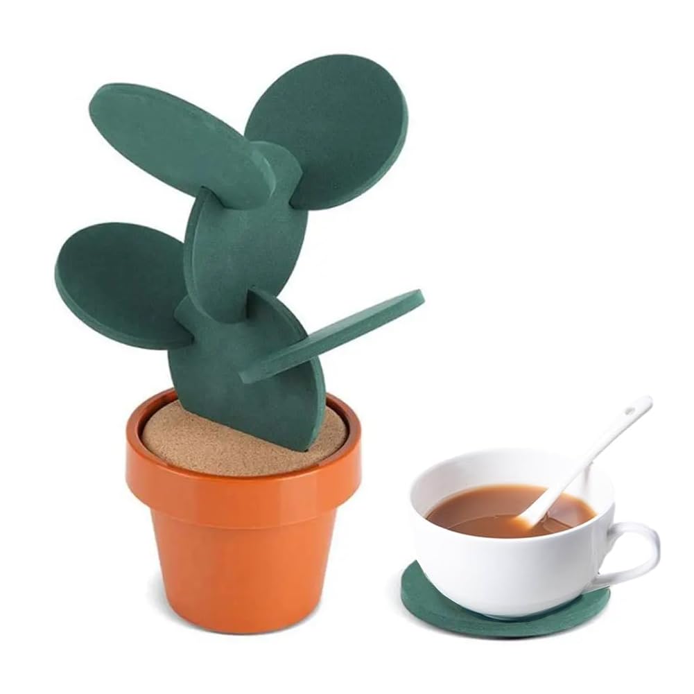 Sottobicchieri Sughero Legno Tappetino Tavolo Pastiglia Vino