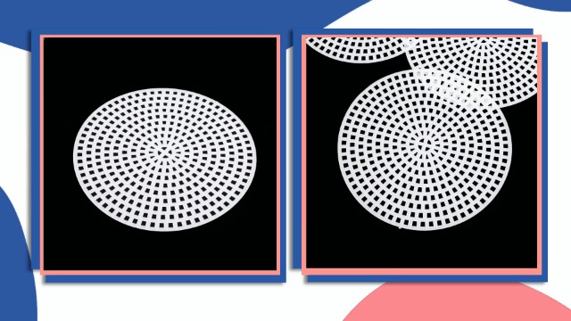 Image of Milisten Round Plastic Canvas Mesh 3.03 inch Cuttable Mesh Grid Plate 30-Pack DIY Sheet for Cross Stitch Bag Bottom Liner Woven Base Needlework Crafts