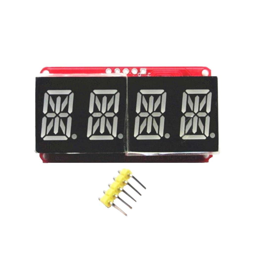 CALANDIS® 0.54Inch Red 4Bits Digital Tube Led Display Module I2C for Arduino-image-14