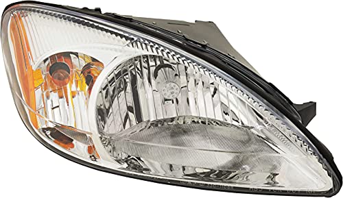 Headlight Assembly Compatible With 2000-2007 Ford Taurus Halogen Passenger And Driver Side #TOP1
