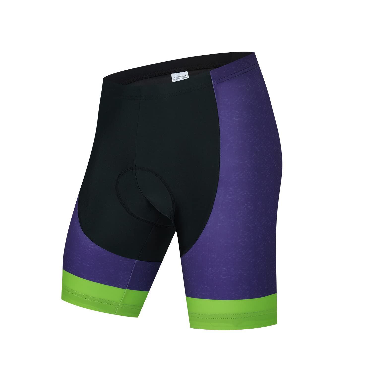 Weimostar Cycling Shorts Men Bicycle Riding Half Pants 4D Gel Padded Biking Bike Cycle Wear Tights Blue Green Size XXL