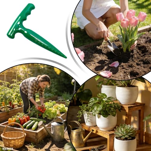 Herramienta de mano para cavar hoyos en plantas miniatura 5