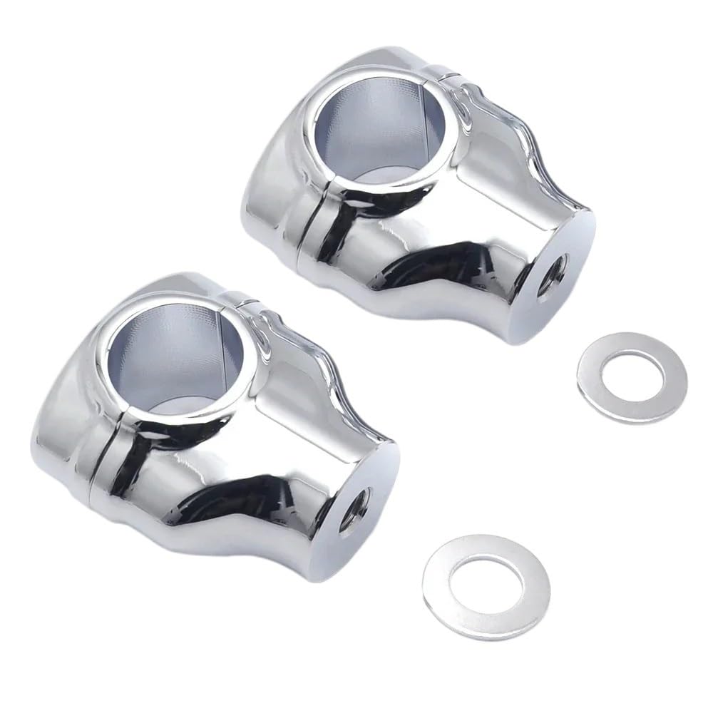 Wsporniki kierownicy Zacisk Wspornika Kierownicy 2 "podstawki 1,25" Górne Zaciski Kierownicy Motocykla Pasuje do Harley Davidson Dyna Fat Boy Wide Glide Road King