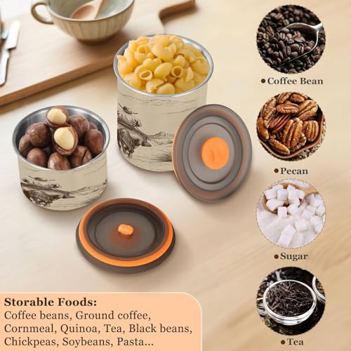 Envase para café de acero inoxidable sellado al vacío 30 oz miniatura 6