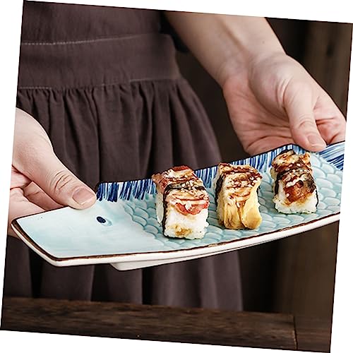 Plato Sushi Cerámico Forma de Pez miniatura 4