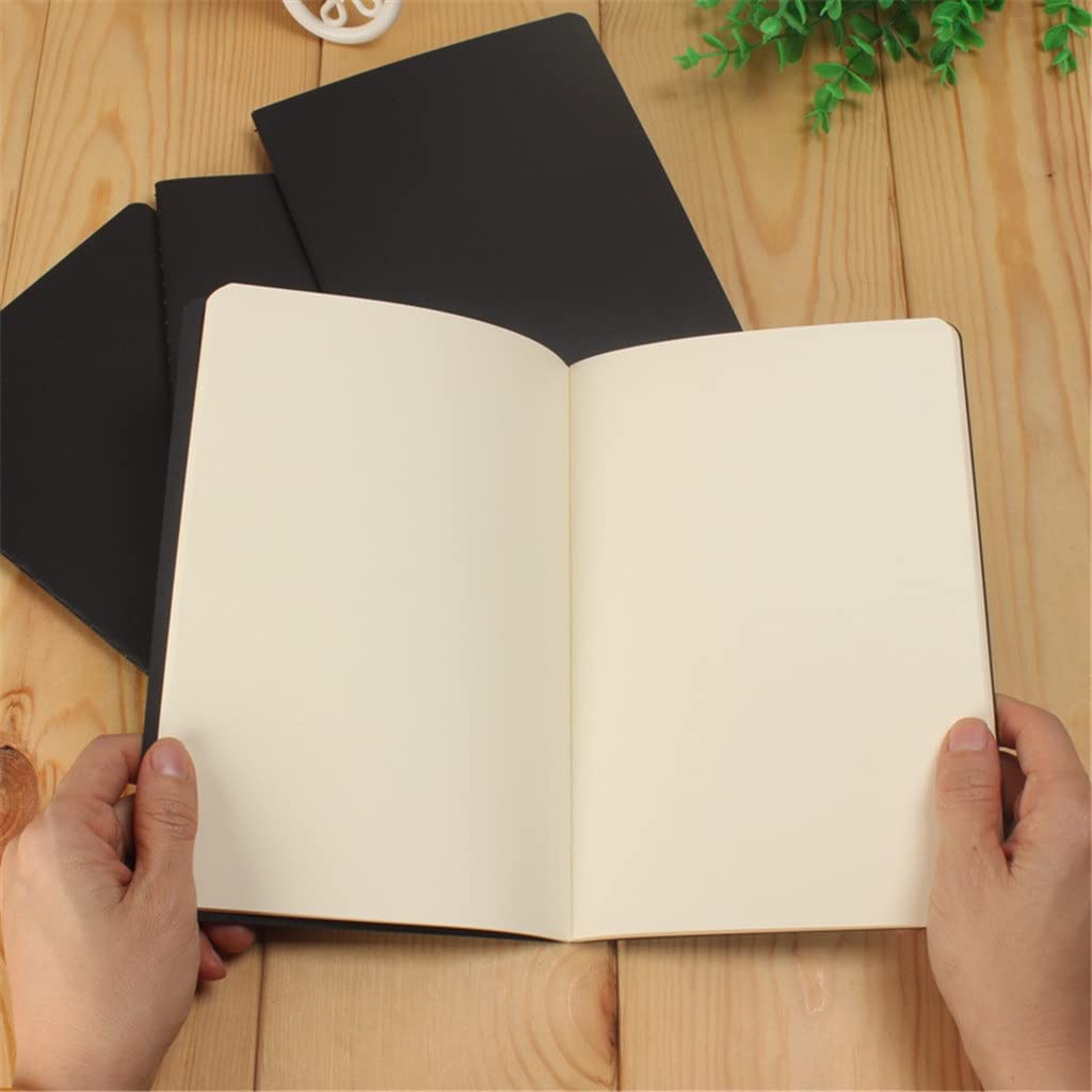 Taccuino A5, 76 pagine, carta in pianificatore per scrittura giornaliera, appunti, disegno, schizzi